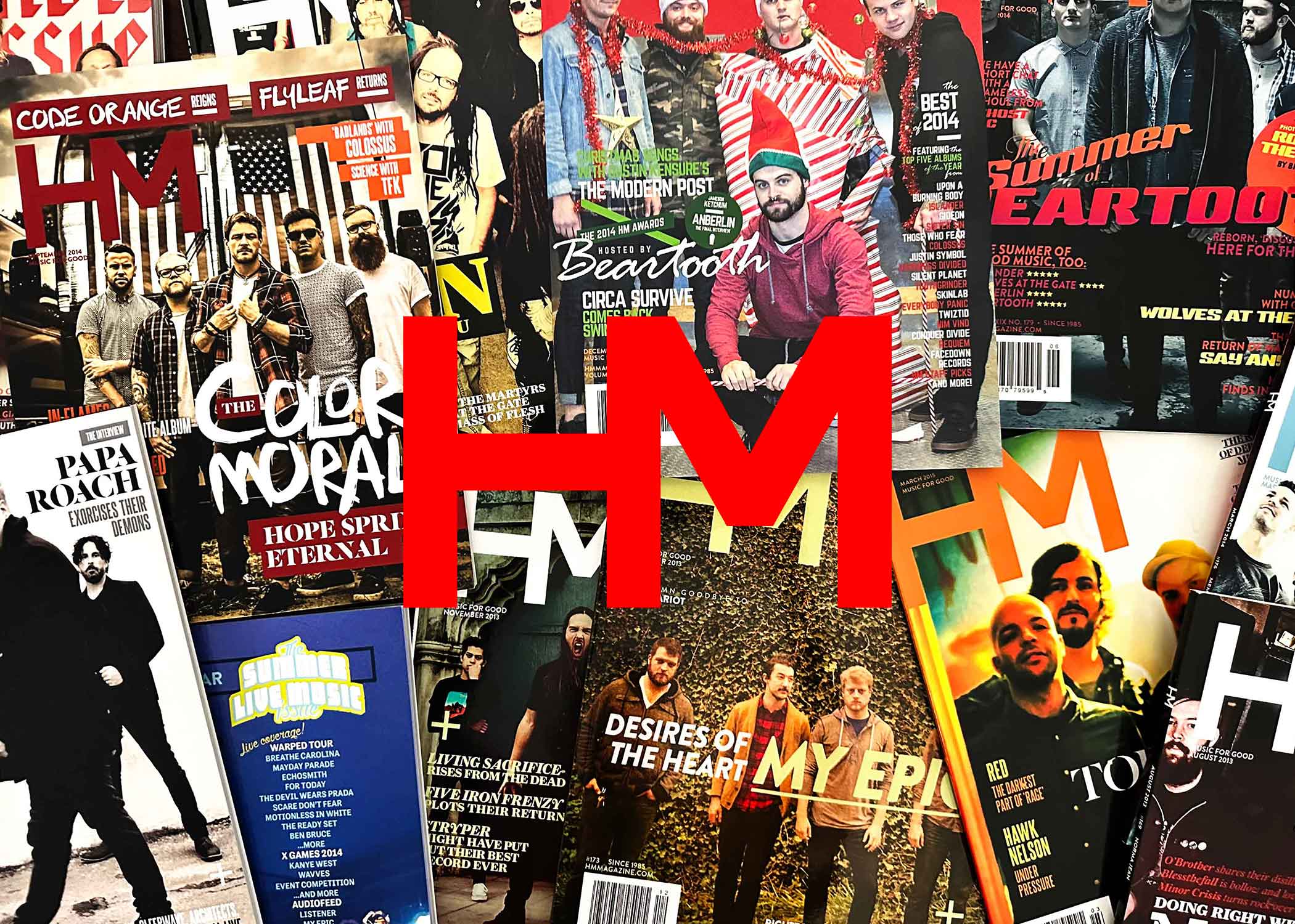 HM Magazine Covers, 2013-2015