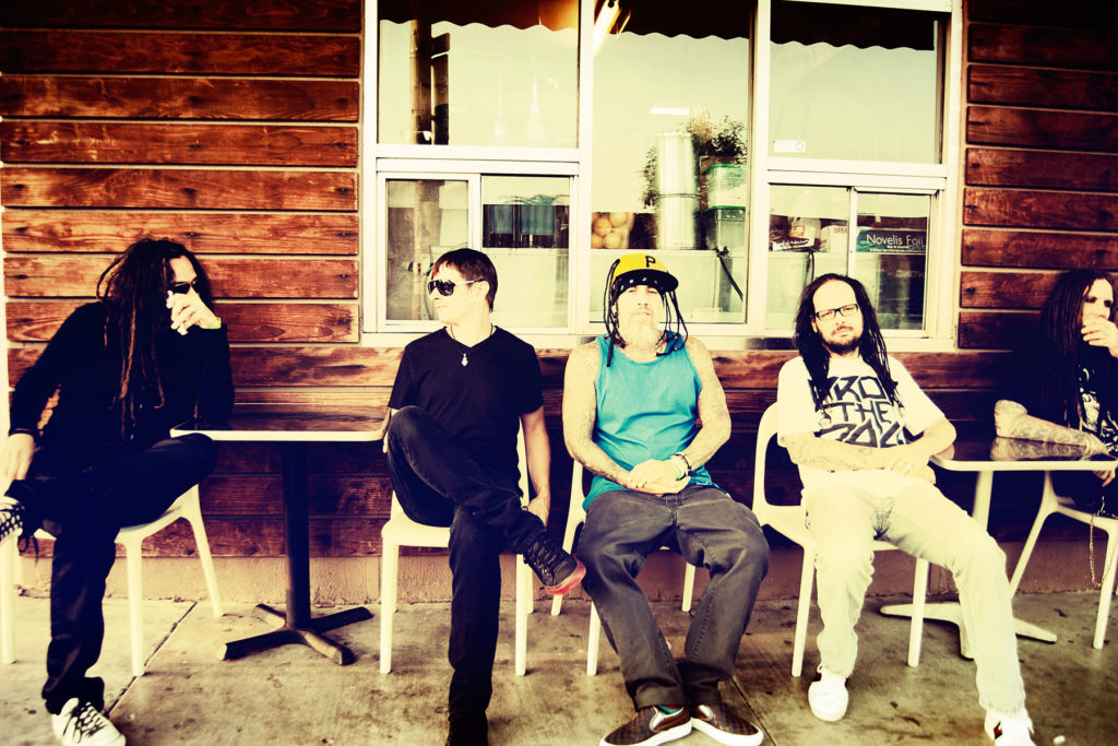 Korn, Sunset Blvd., Los Angeles, CA. Shot by Julie Worsham for HM Magazine.