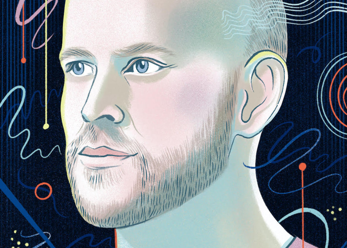 Spotify CEO Daniel Ek Illustration by Eleanor Taylor via The Observer Effect