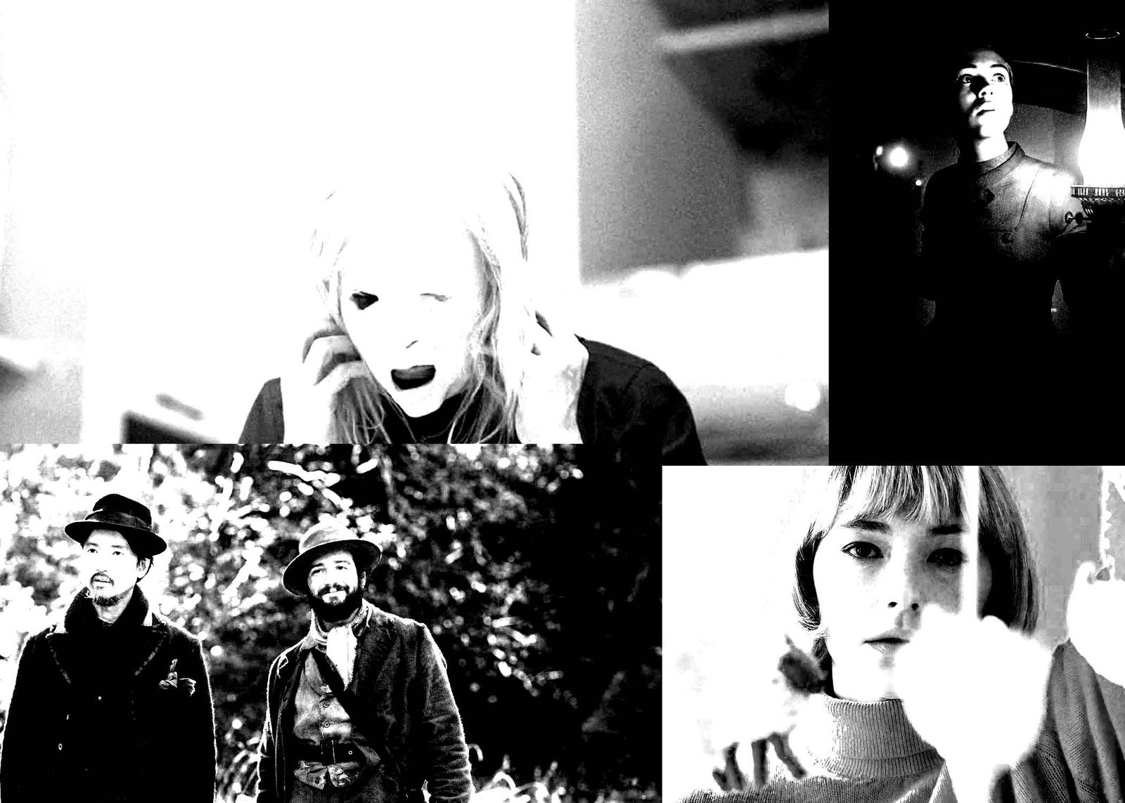 Top L, Clockwise: Possessor, Gretel and Hansel, Swallow, First Cow