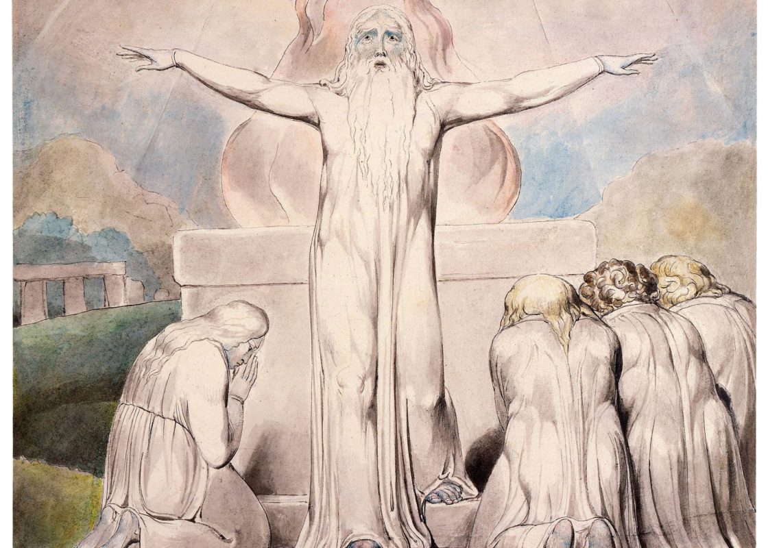 Job's Sacrifice by William Blake, 1805