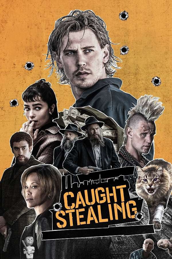 Movie poster for Caught Stealing