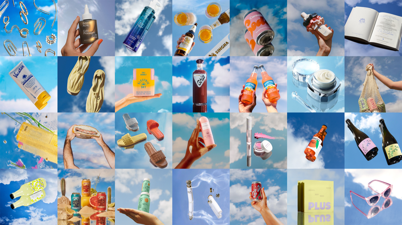 Elizabeth Goodspeed: "This kind of visual homogeneity is a common occurrence in the art direction world, where ubiquitous styles operate less like trends and more like memes; remixed and diluted until they become a single visual mass."