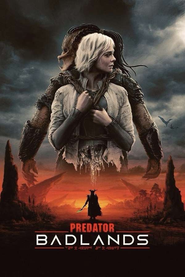Movie poster for Predator: Badlands