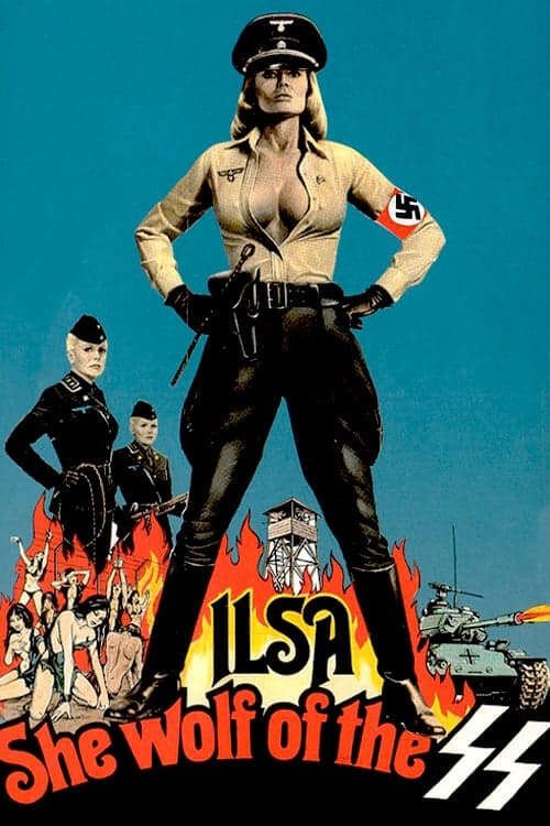 Movie poster for Ilsa: She Wolf of the SS