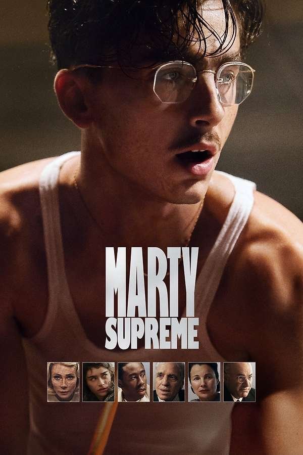 Movie poster for Marty Supreme